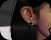 (S) Black Diamond Studs