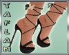 T* Butterfly Black Heels