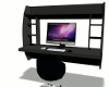 -M- Mac Sleek Desk Blk