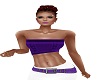 Purple Tube Halter Top
