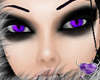 Purple cat eyes