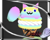 Rainbow Kitty cookie Hat