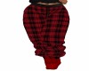 RED PLAID JOGGERS
