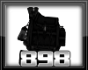 [898]Black backpack