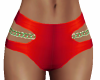Red Pam Shorts