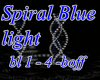 Spiral Blue Light