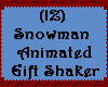 (IZ) Snowman Gift Shaker