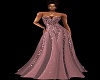 Dusty Rose Evening Gown