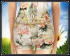 τ| Floral HW Shorts