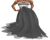 Grey Full Formal Gown