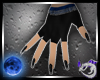 Blue Zipper Gloves