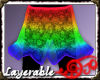 *Jo* Lace Skirt Rainbow
