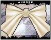 a. Beige bow