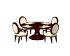 cream/brown coffee table