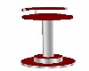 RED/SILVER BARSTOOL