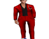 Rose red suit
