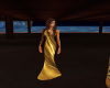 golden dress