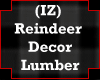 Reindeer Decor Lumber