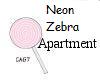 (Cag7) Neon Zebra Room