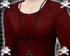 ~D~sexy dark red shirt