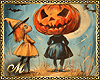 WITCH PUMPKIN CUTOUT ANI