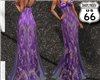 SD Purple Gold Gown