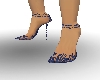PD}Elegant Blue Heels