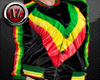 [AZ] reggae jacket black