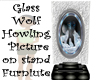 Glass Wolf Howling Pic