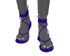 Purple Spring Sandals
