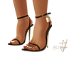Brown lock heels