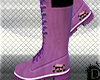 [D] Pink skull Boots