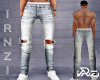 i Ripped Gray Jeans
