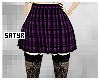 Purple Plaid Skirt RLS