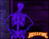M/ Skeleton  Purple