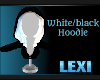 White/black Hoodie