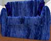 Blue velvet pagan couch