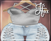 :Jeans Outfit Light BBW+