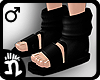 (n)Ninja Sandals 7 Black