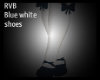 RVB blue white shoes