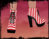 Striped Ankle Boots 3