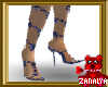 Zana Blue Fantasy Heels