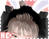 Ko ll Fur Headband BLK