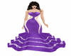 14 Purple White Gown