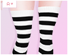 Ⓐ Black Stripe Socks