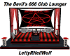 Devils 666 Club Lounger