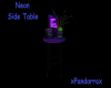 Neon Side Table