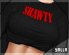 SHAWTY. Lifted Shirt BLK