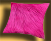 Pink Fur Pillow