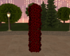 Red Rose Pillar